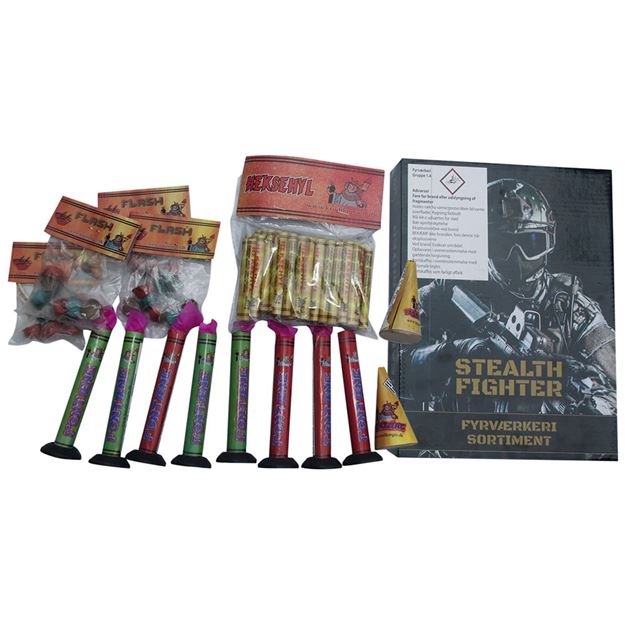 Stealth Fighter lille sortiment