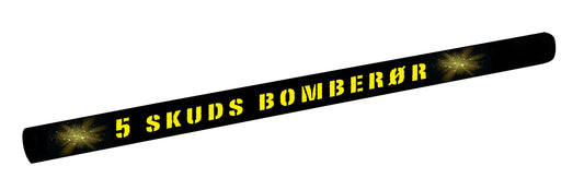 5 skuds bomberør ass. 24 mm